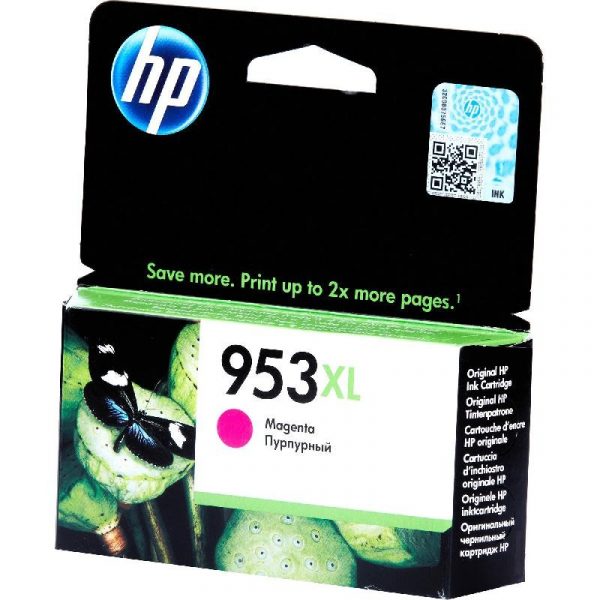 خرطوشة طباعة حبرية HP 953XL‏ أصلية أرجوانية عالية الإنتاجية - F6U17AE