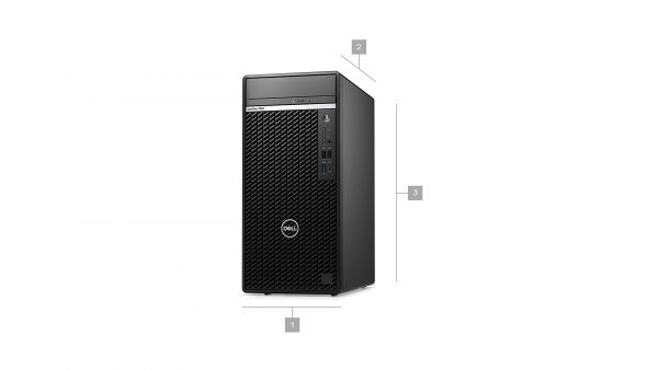 سطح المكتب DELL OptiPlex 7000 Tower MT Core i7-I2700-8GB-512GB SSD-UBUNTU