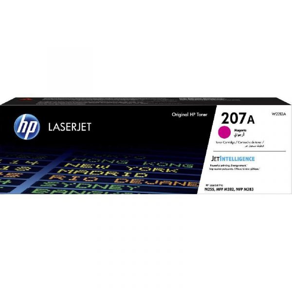 خرطوشة مسحوق الحبر الأرجواني الأصلية HP 207A LaserJet - W2213A